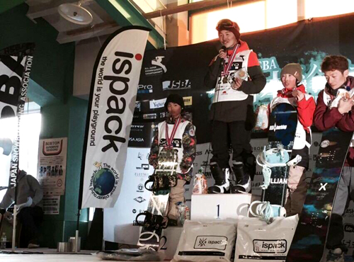 全日本選手権ハーフパイプ/一般の部3位 齊藤蒼太 全日本選手権ハーフパイプ/一般の部3位 齊藤蒼太